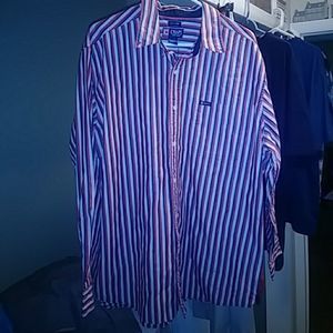 Chaps Long Sleeve Button Up w/ Collar